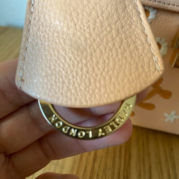 RADLEY LONDON Bag Stitch Street Small Leather Satchel Crossody Floral - Picture 6 of 14